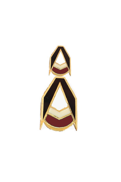 Geometric Acrylic Drop Earrings 