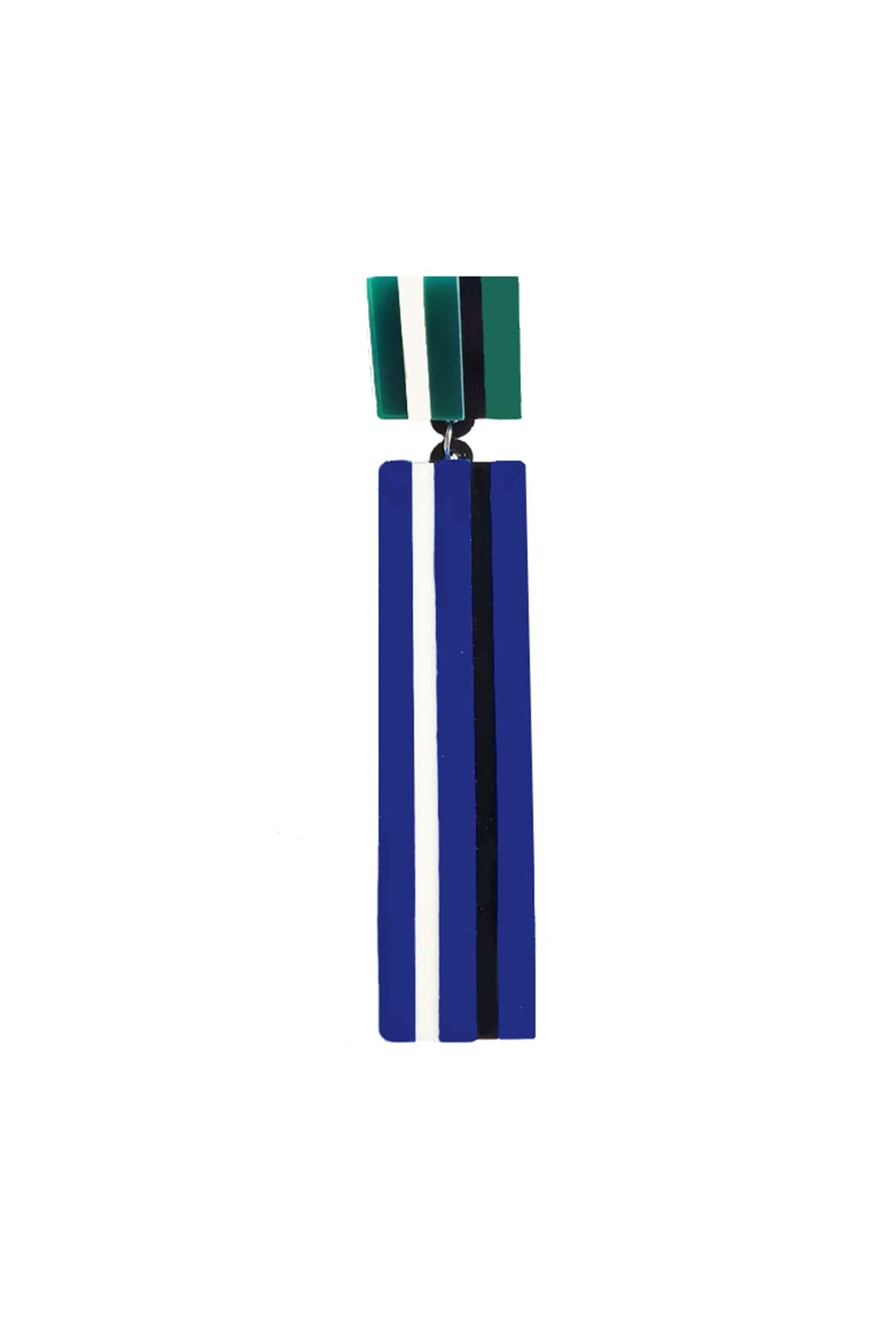 Multi Lane Mismatch Long Earrings 