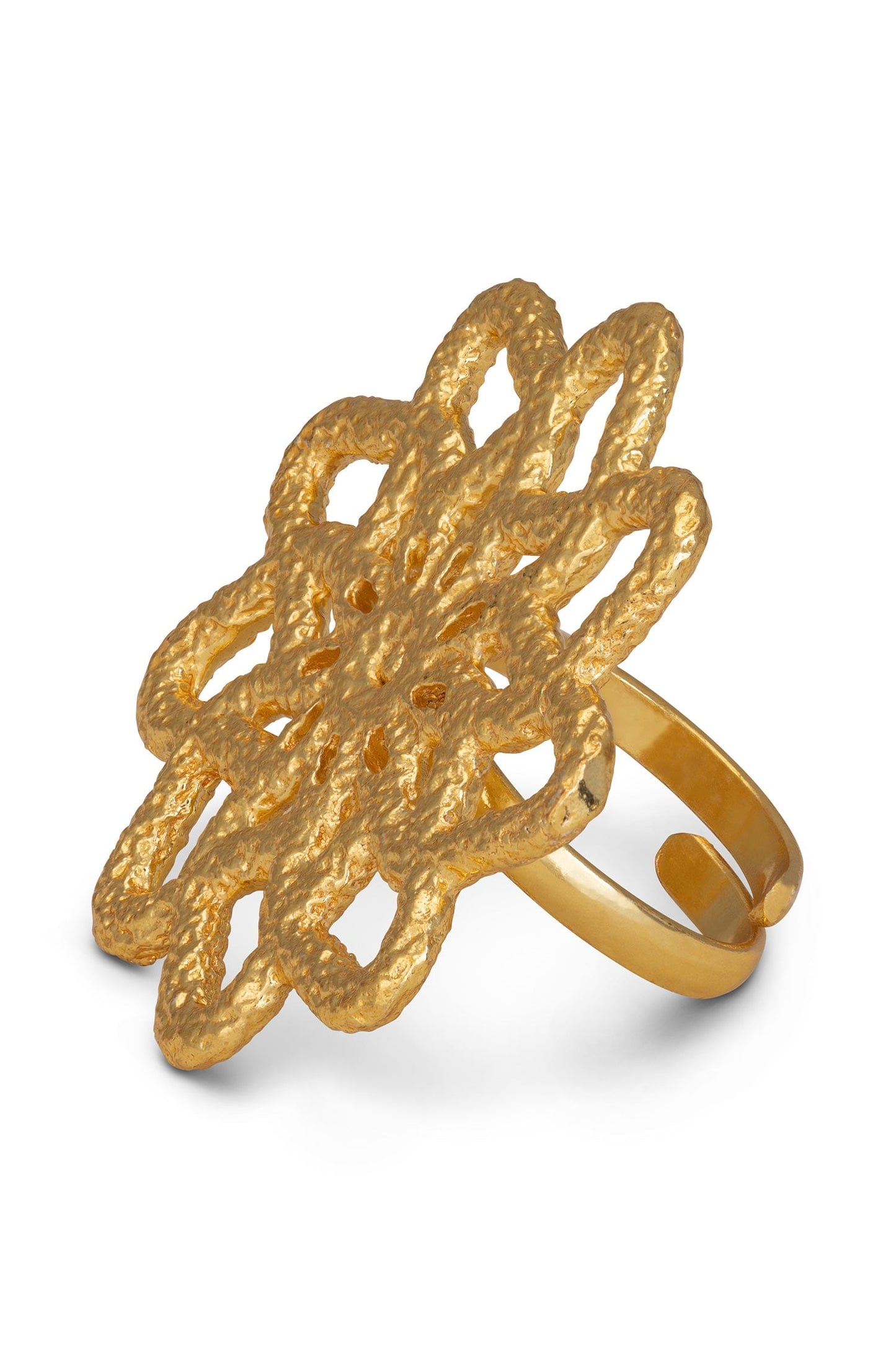 Floral Cutwork Ring 