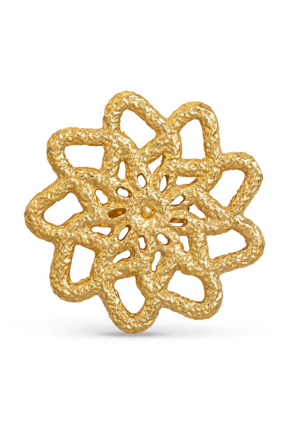 Floral Cutwork Ring 