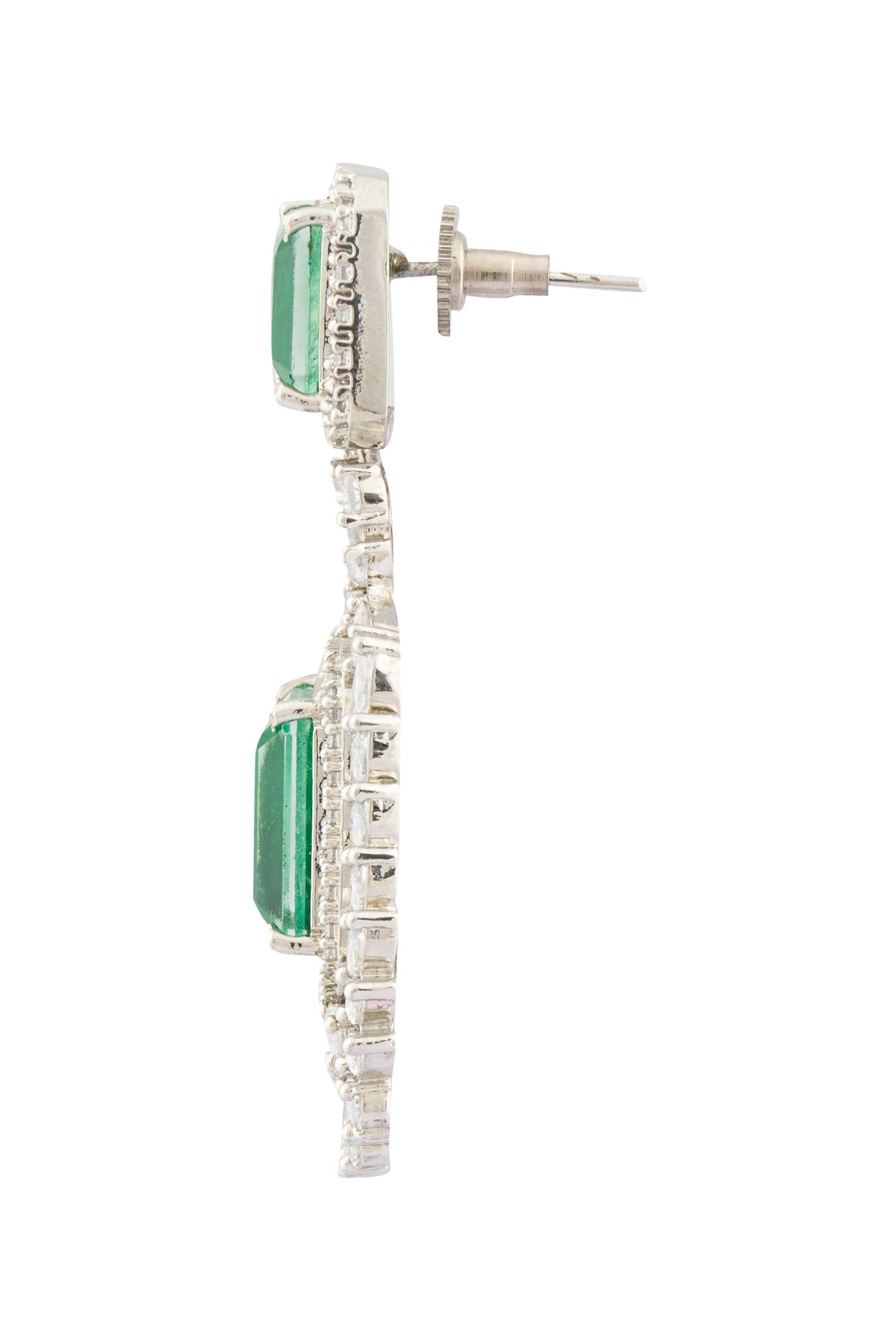 Emerald Doublet Earrings 