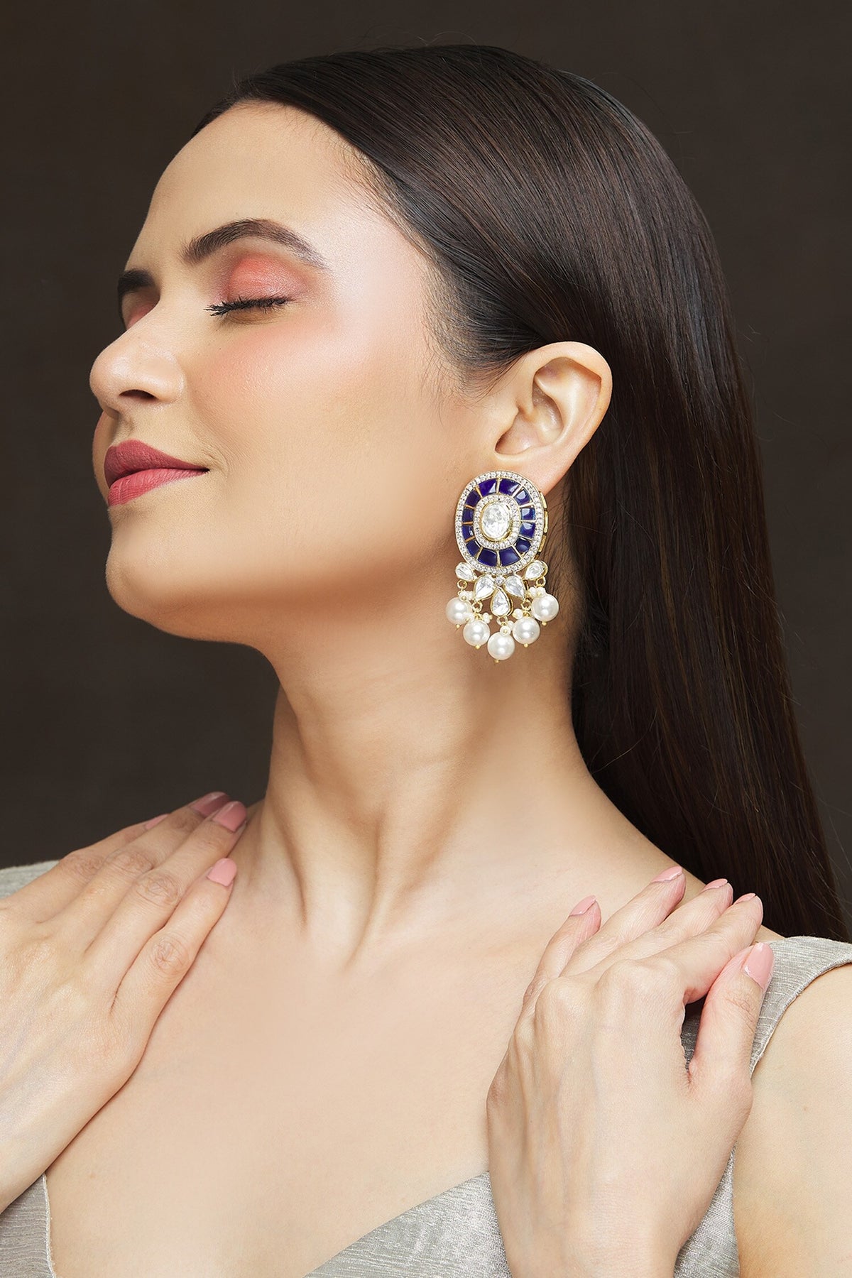 Stone Embellished Drops 