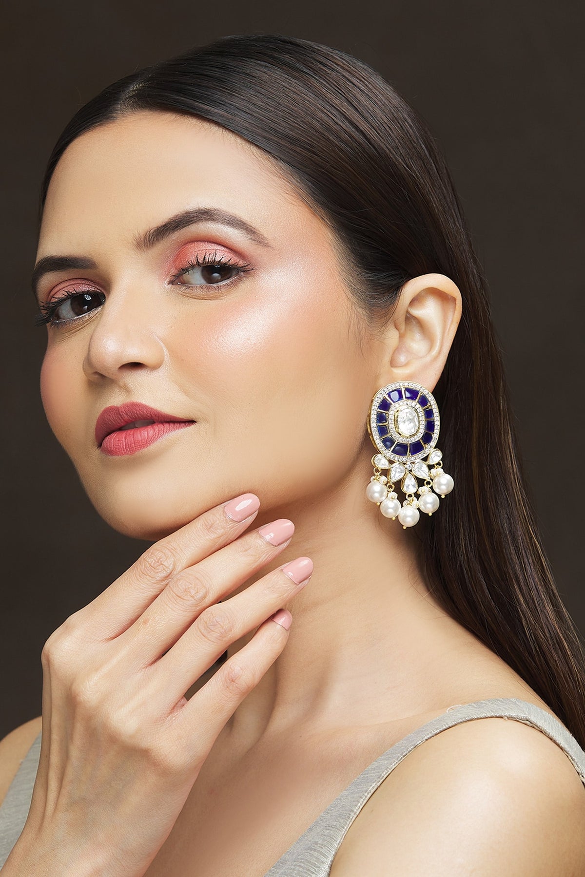Stone Embellished Drops 