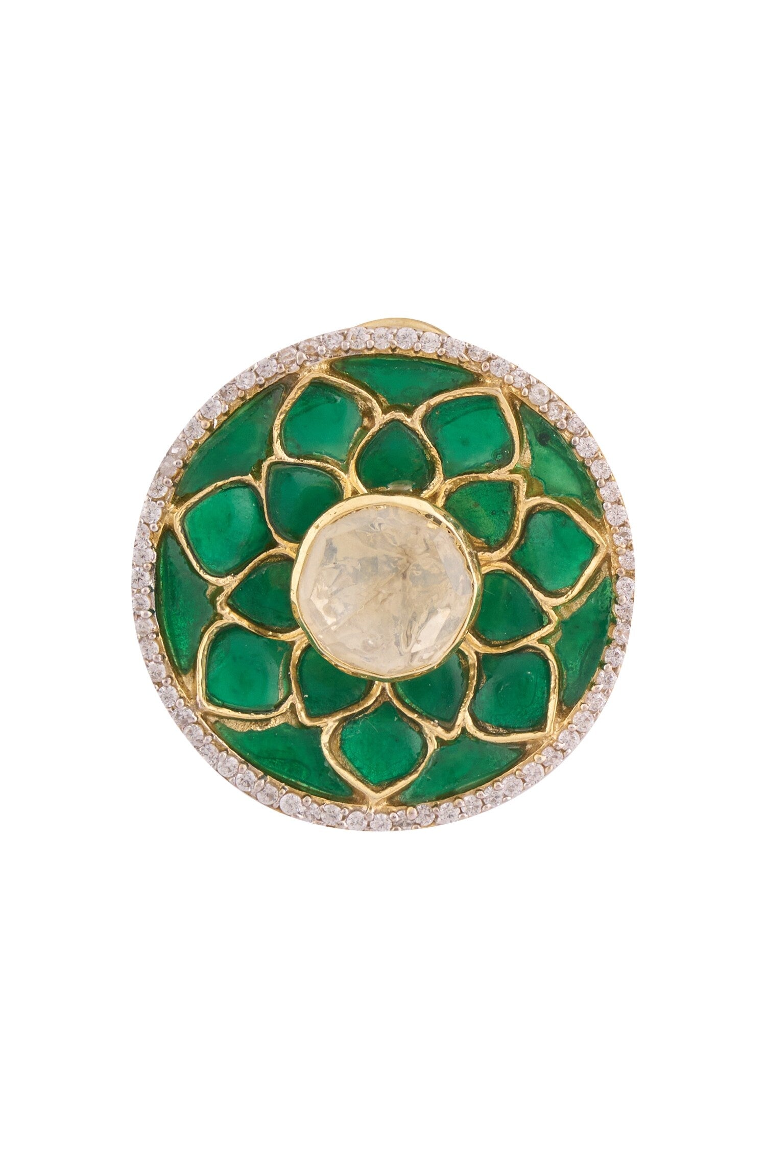 Floral Embellished Studs 