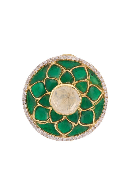 Floral Embellished Studs 