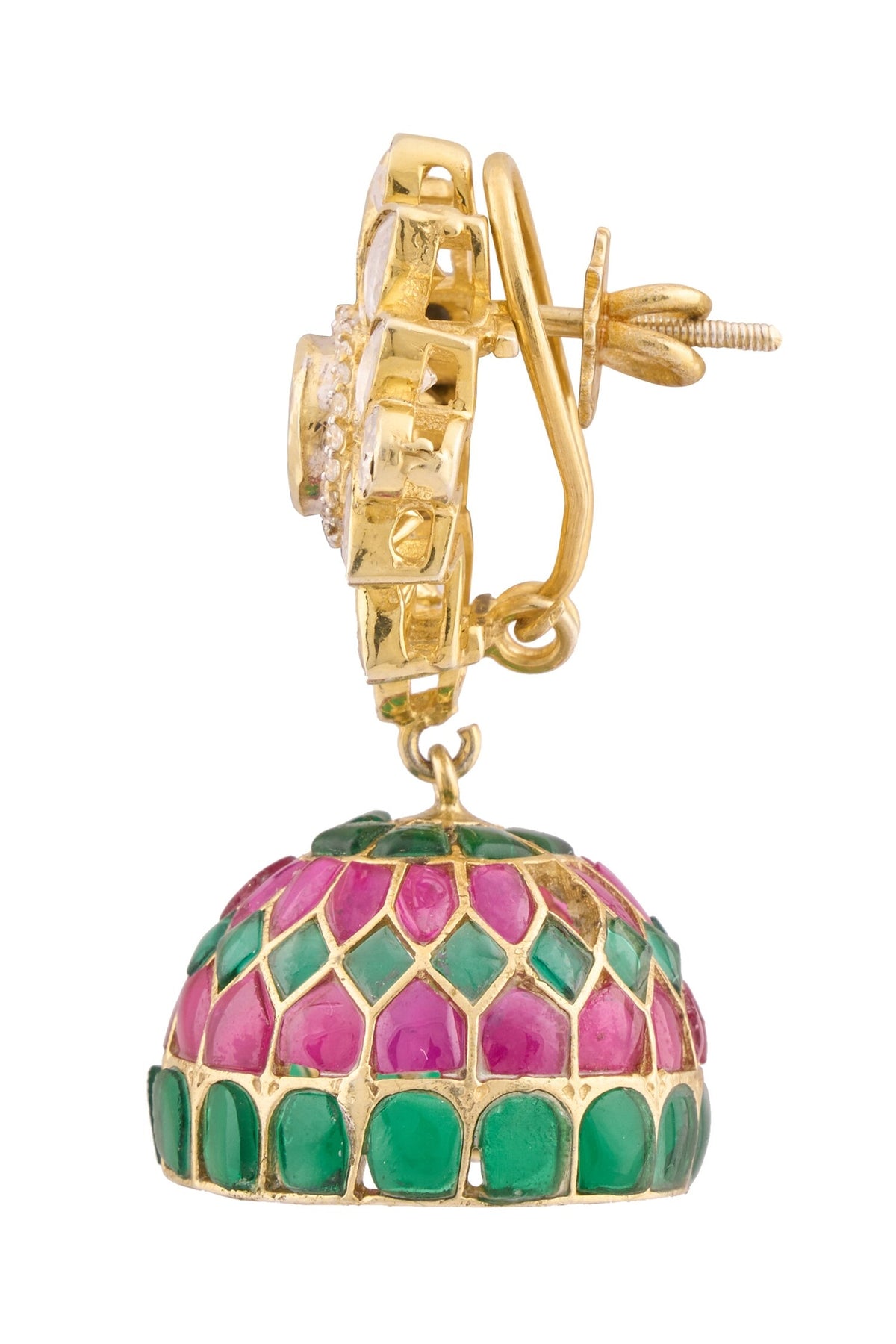 Floral Shaped Jhumkas 