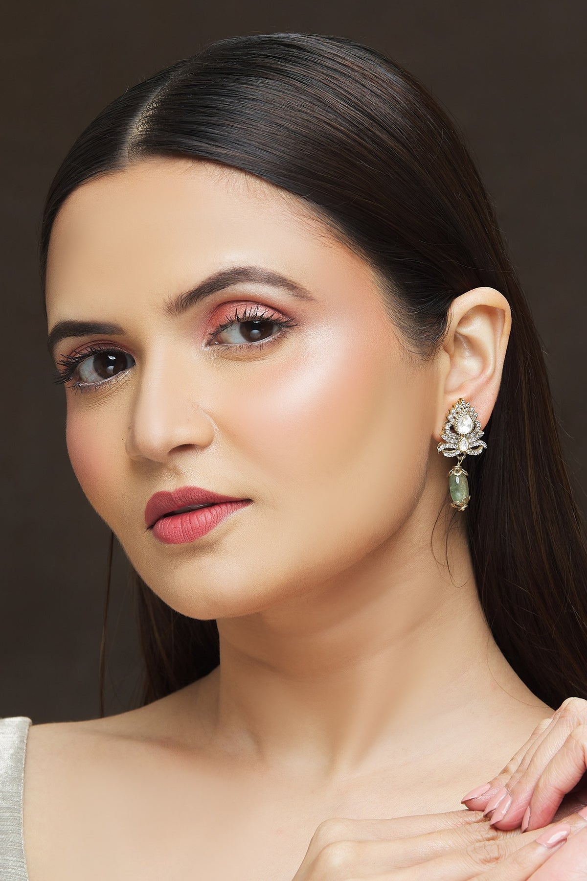 Polki Embellished Earrings 