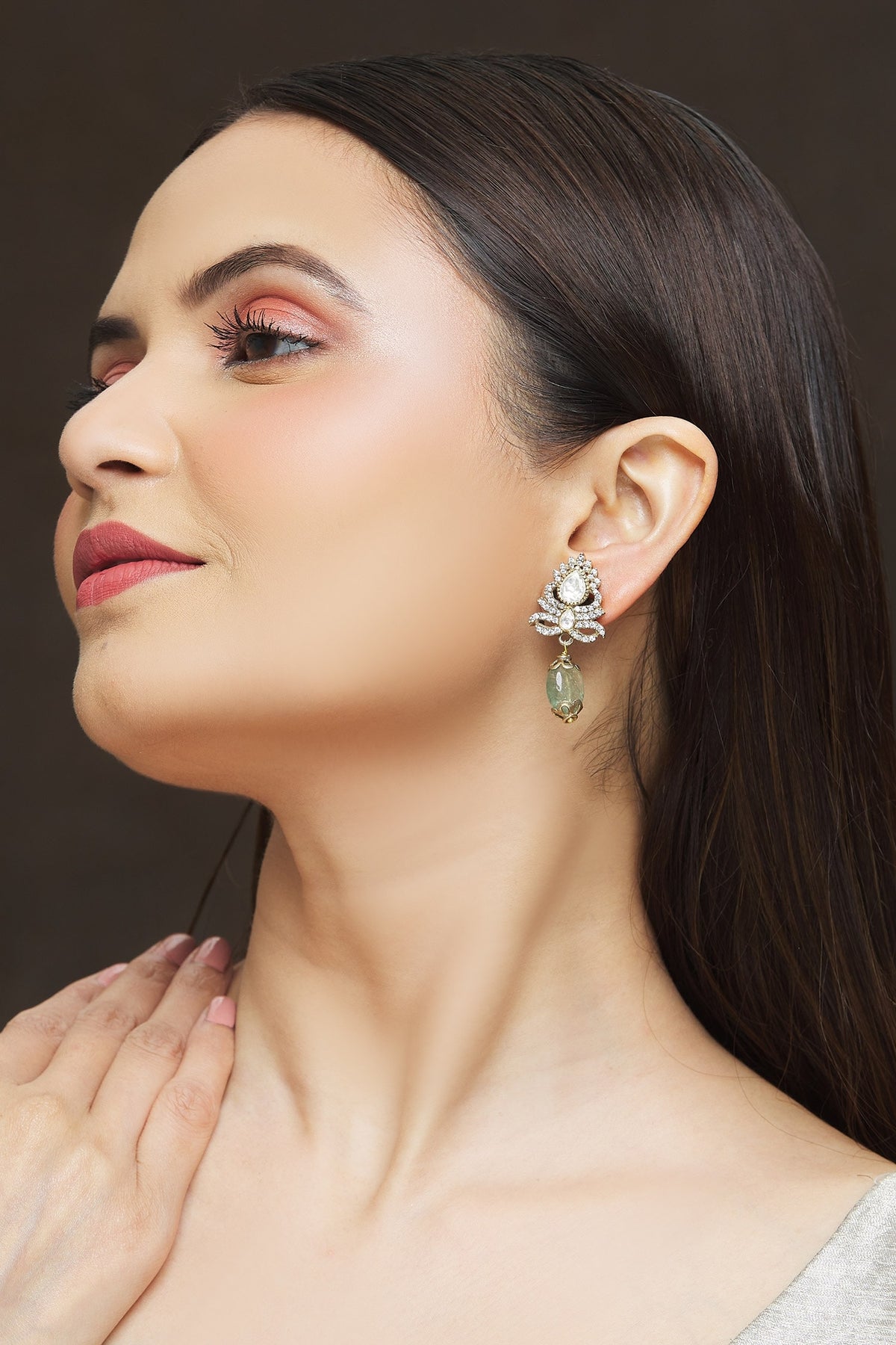 Polki Embellished Earrings 