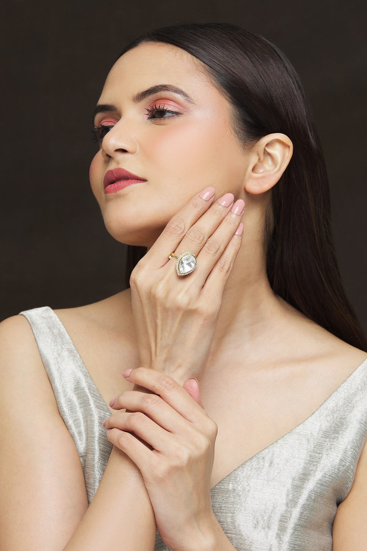 Pearl Shaped Ring 