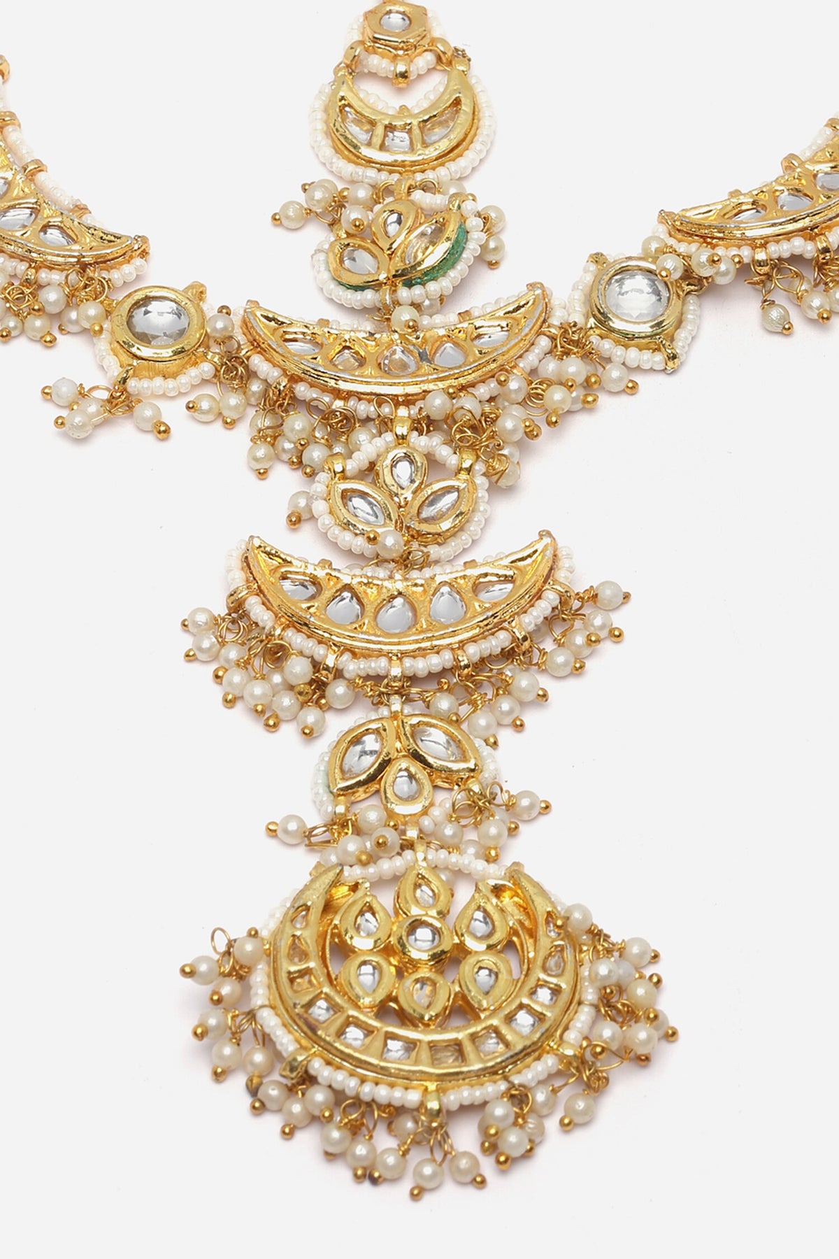 Kundan & Pearl Embellished Mathapatti 