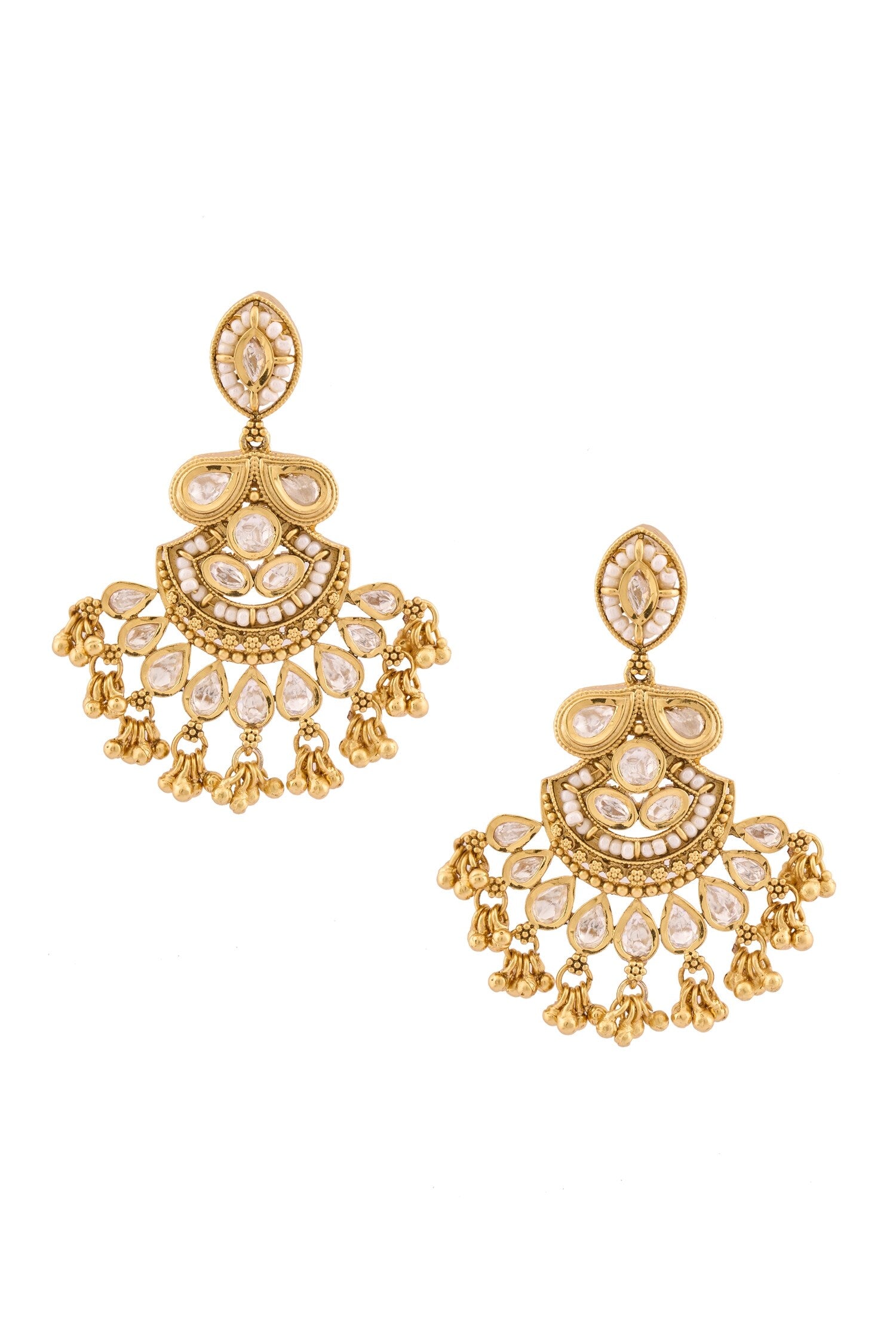 Kundan Embellished Pendant Choker Set 