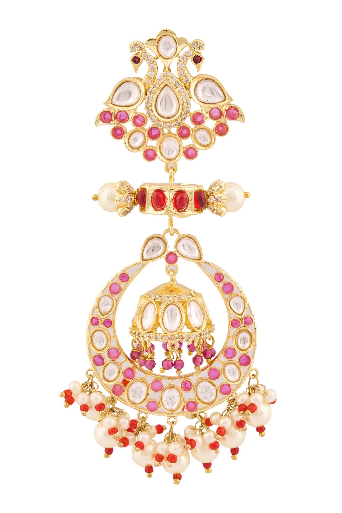 Pearl Drop Dangler Earrings 