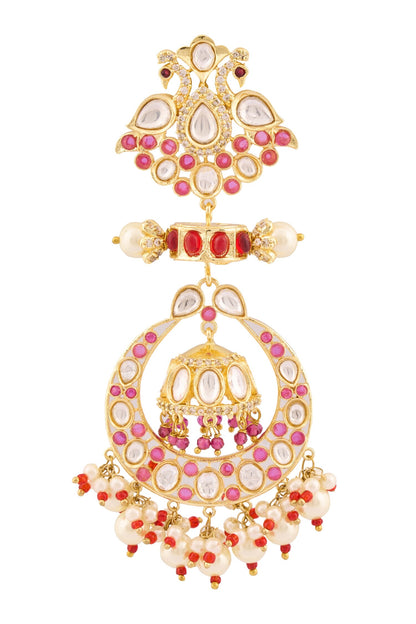 Pearl Drop Dangler Earrings 