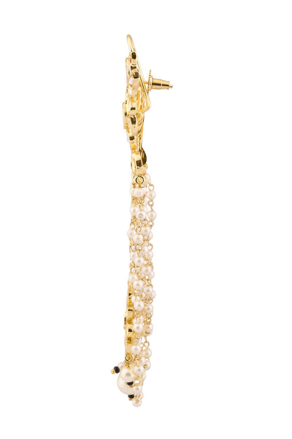 Bead Chain Dangler Earrings 