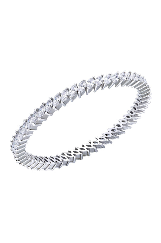 Swarovski Marquise Stone Embellished Bangle 