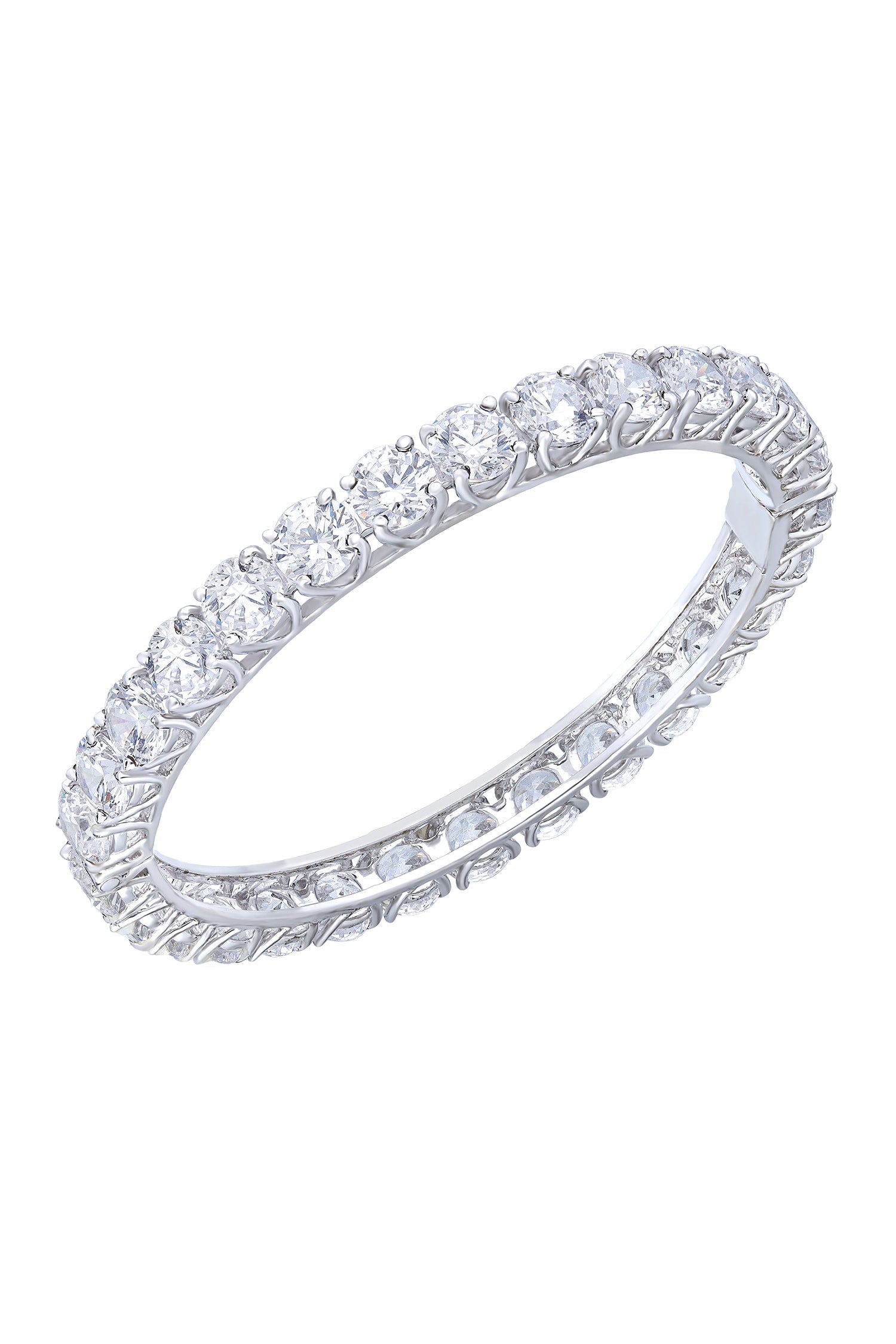 Swarovski Round Stone Embellished Bangle 