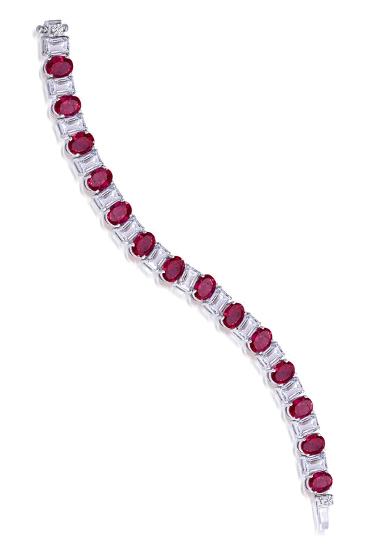 Swarovski Zirconia Embellished Tennis Bracelet 