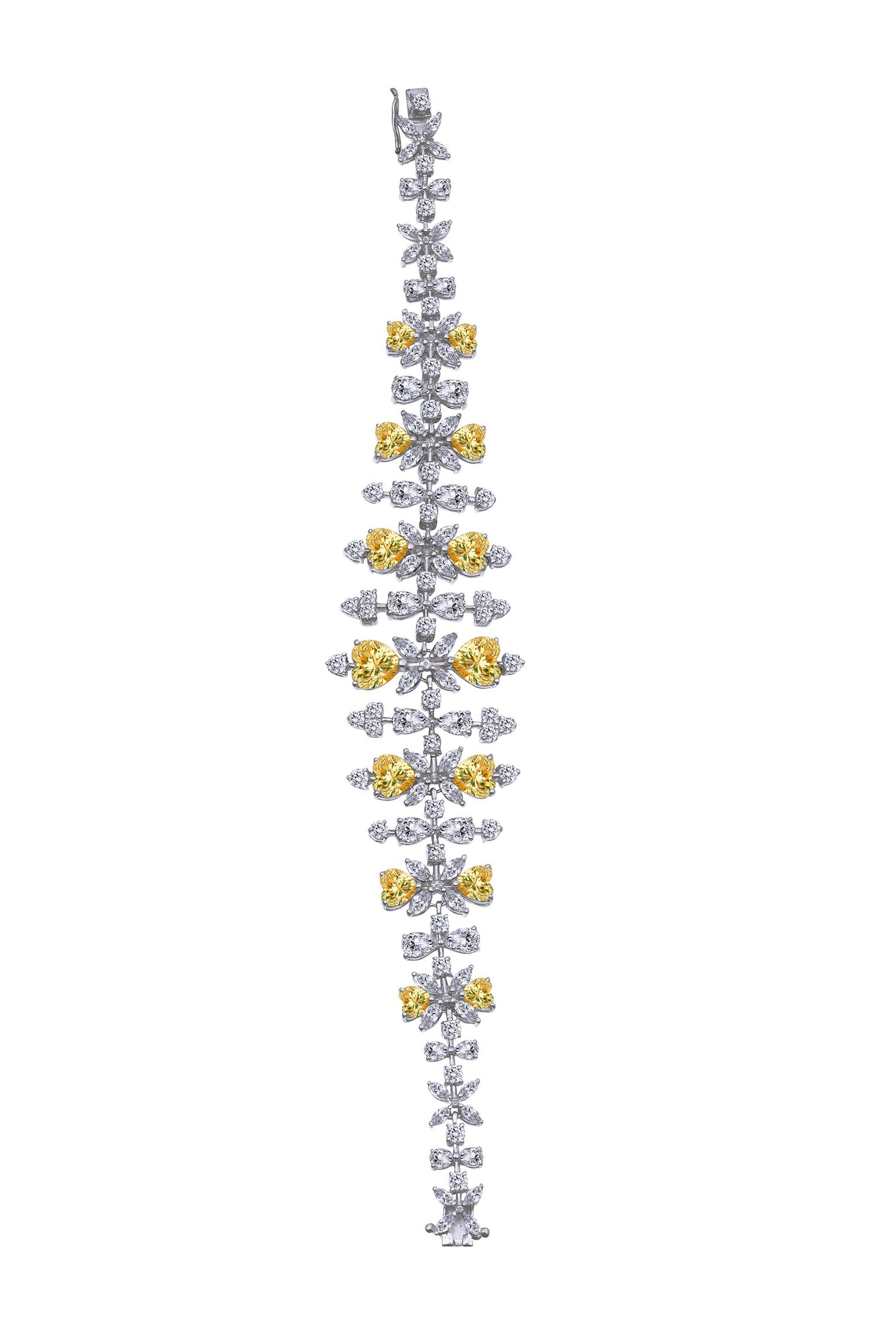 Swarovski Zirconia Embellished Cuff Bracelet 