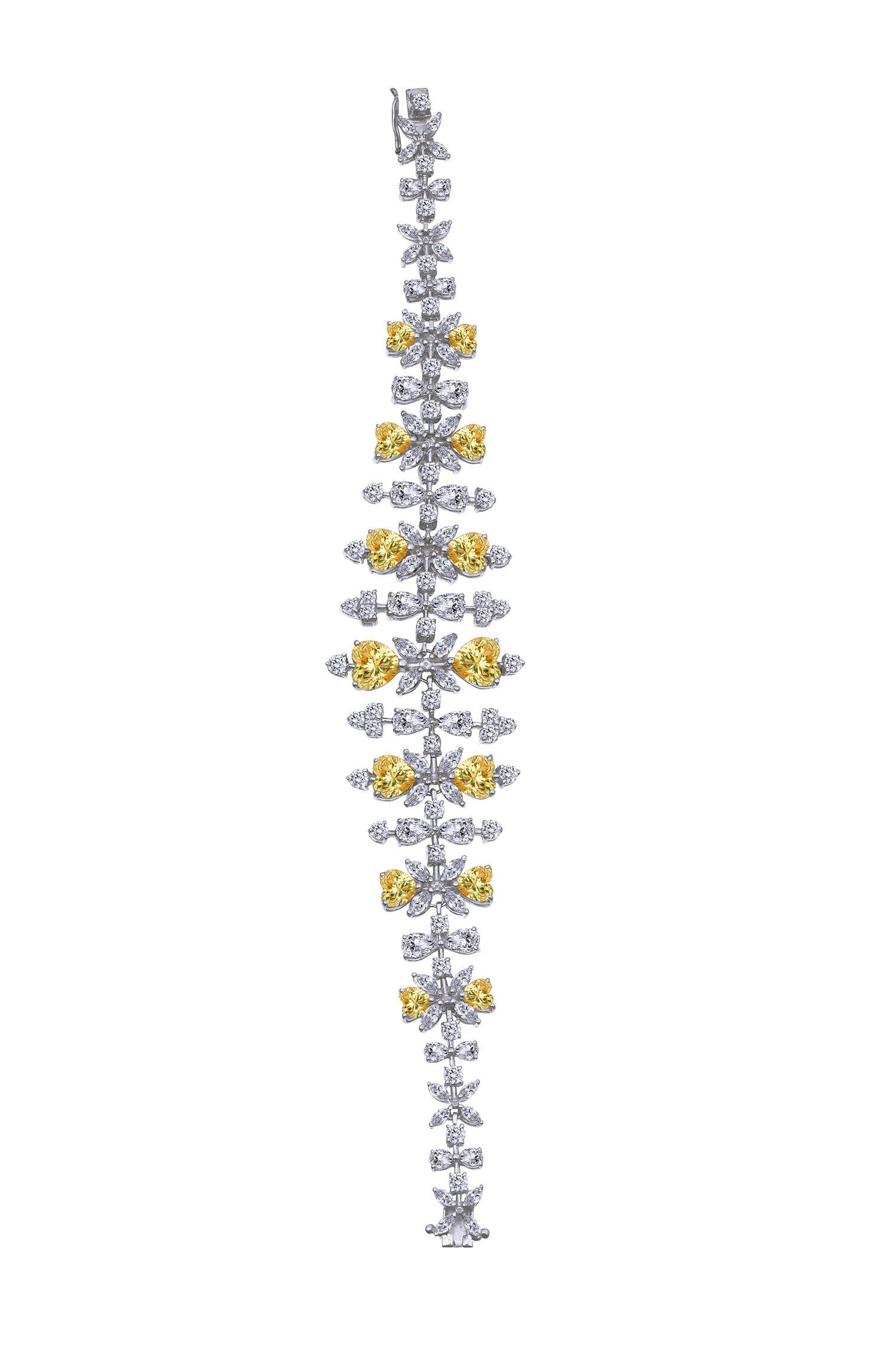 Swarovski Zirconia Embellished Cuff Bracelet 