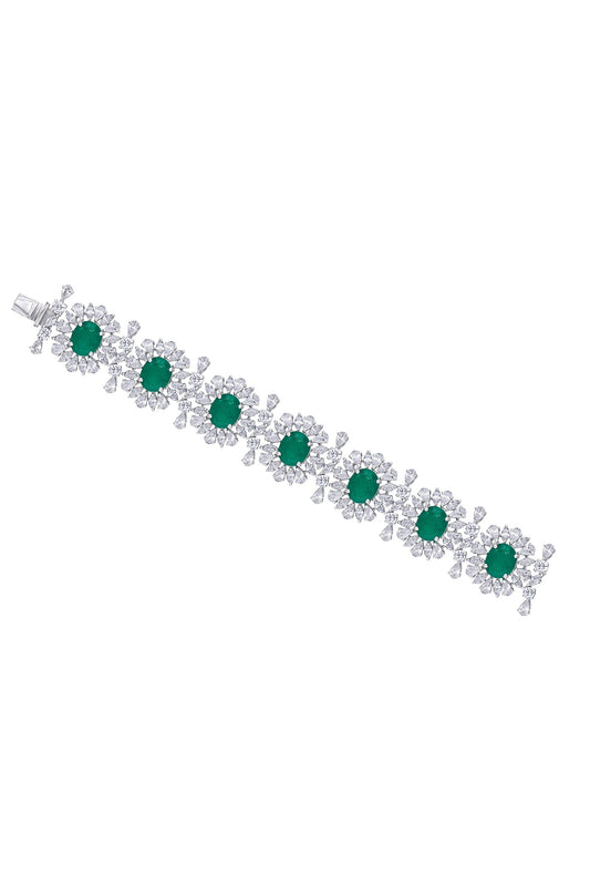 Swarovski Embellished Cuff Bracelet 