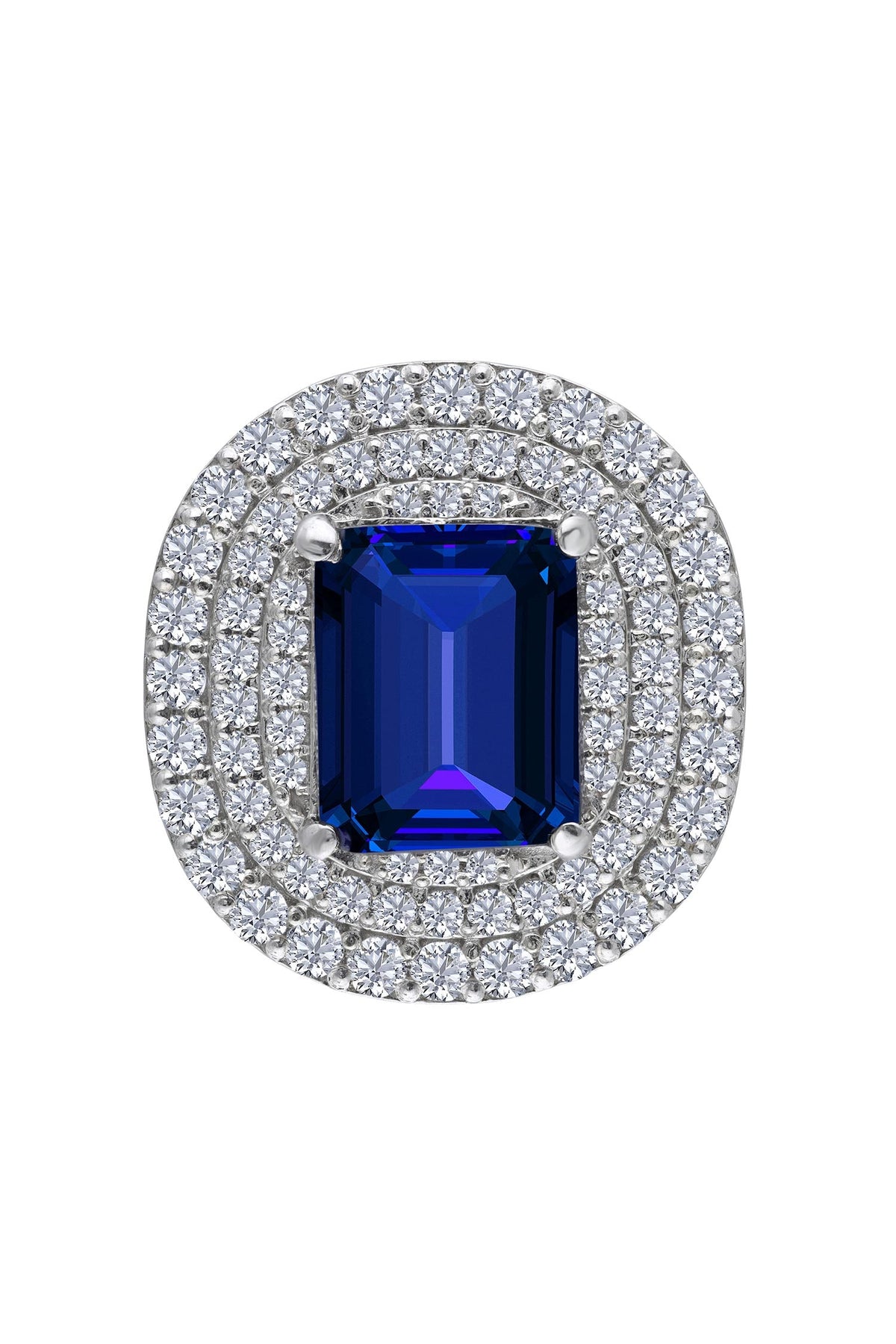 Round Pattern Swarovski Zirconia Embellished Studs 