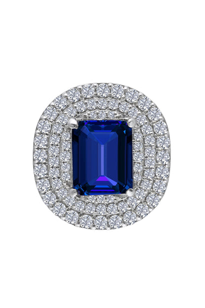 Round Pattern Swarovski Zirconia Embellished Studs 