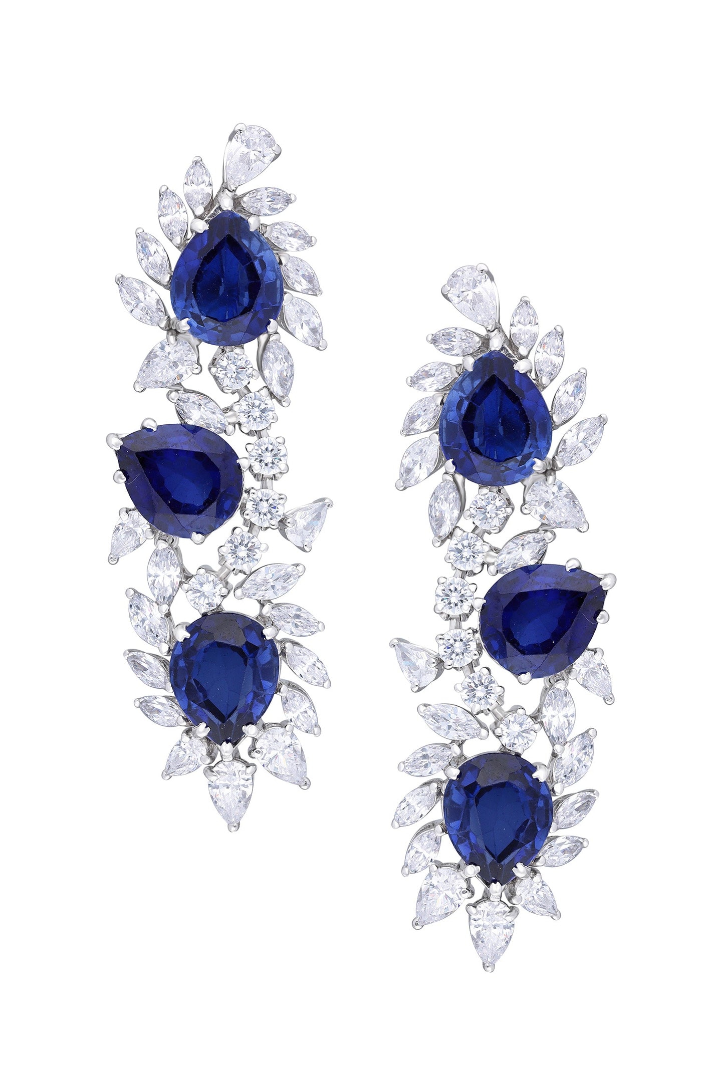 Stone Embellished Earrings 