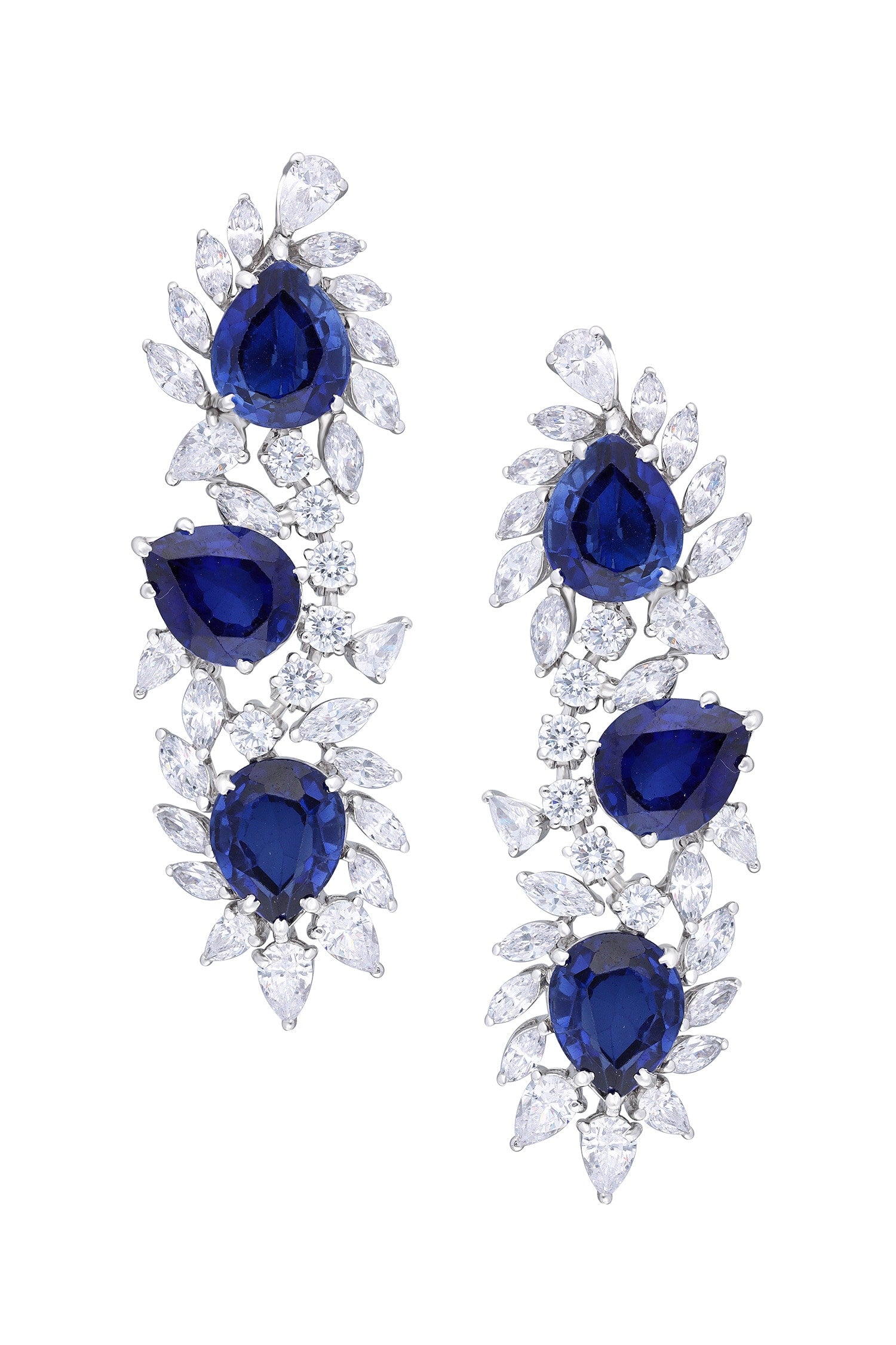 Stone Embellished Earrings 