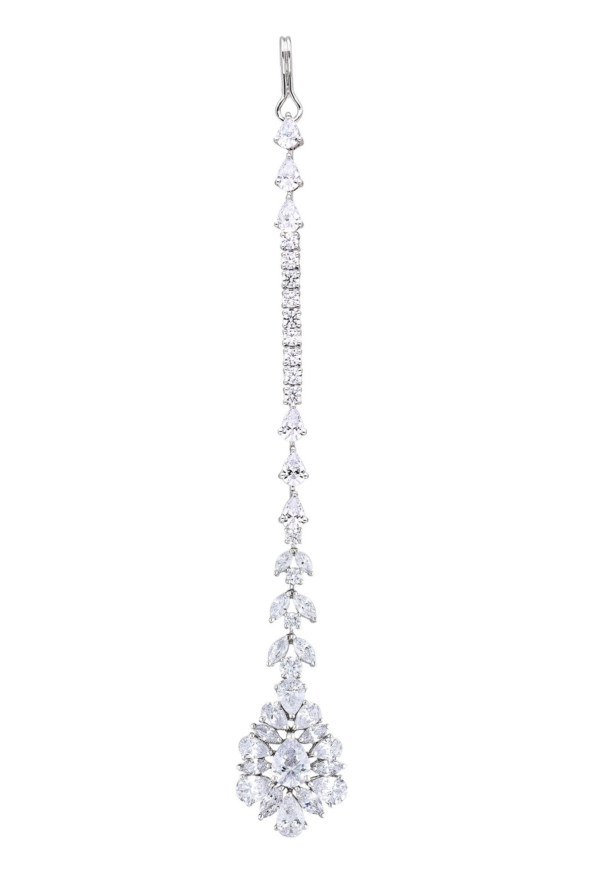 Swarovski Zirconia Embellished Maangtikka 
