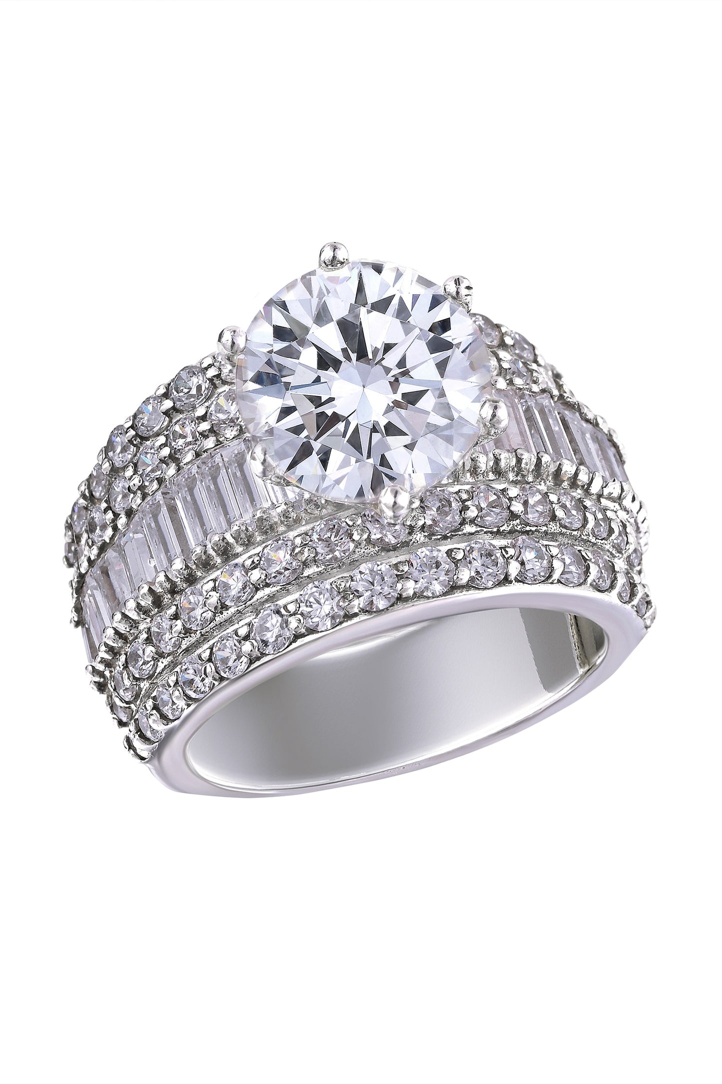 Round Shaped Embellished Ring 