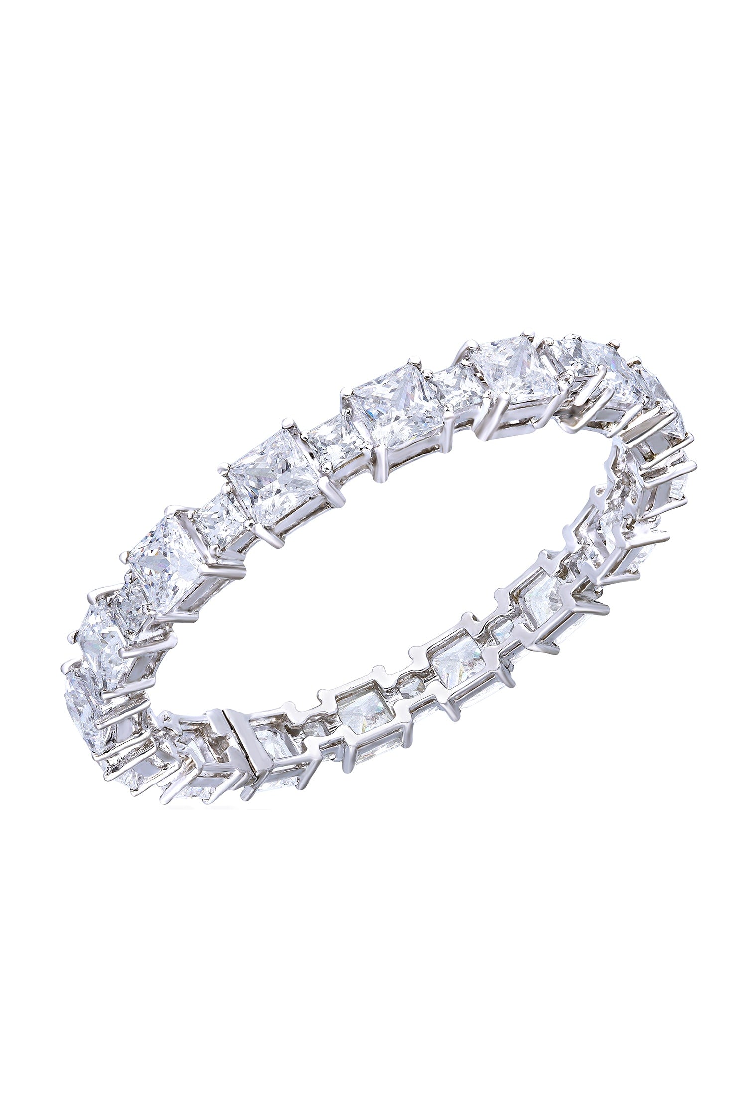 Zirconia Stone Embellished Bangle 