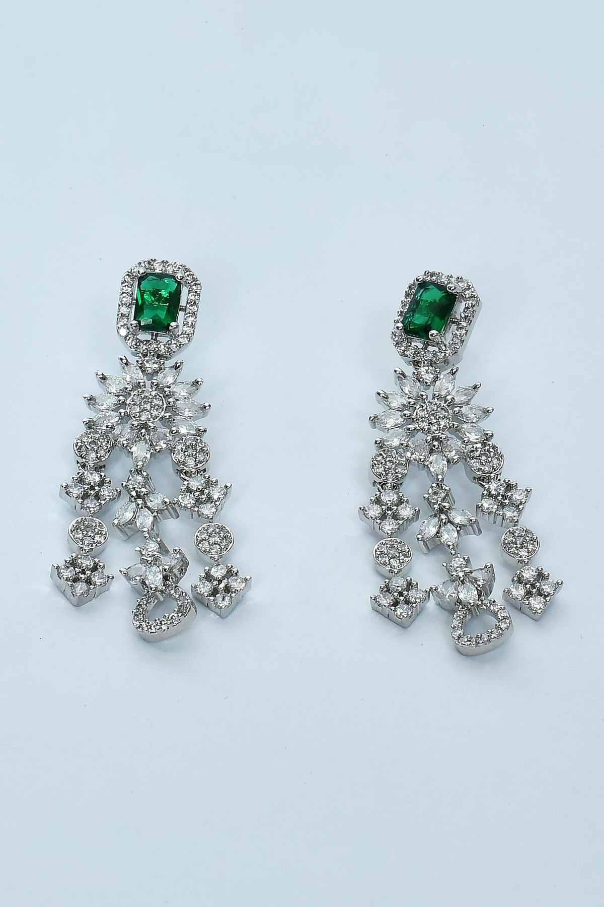 American Diamond Embellished Necklace Set 