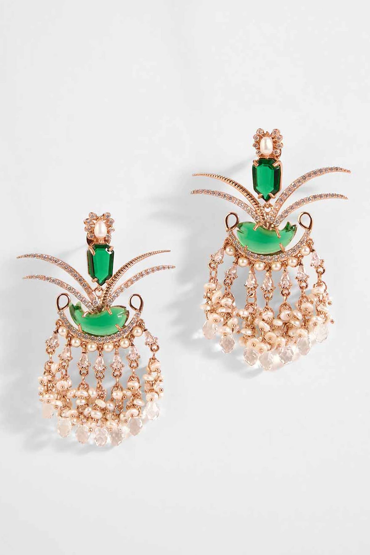 Le Palm Fish Earrings 