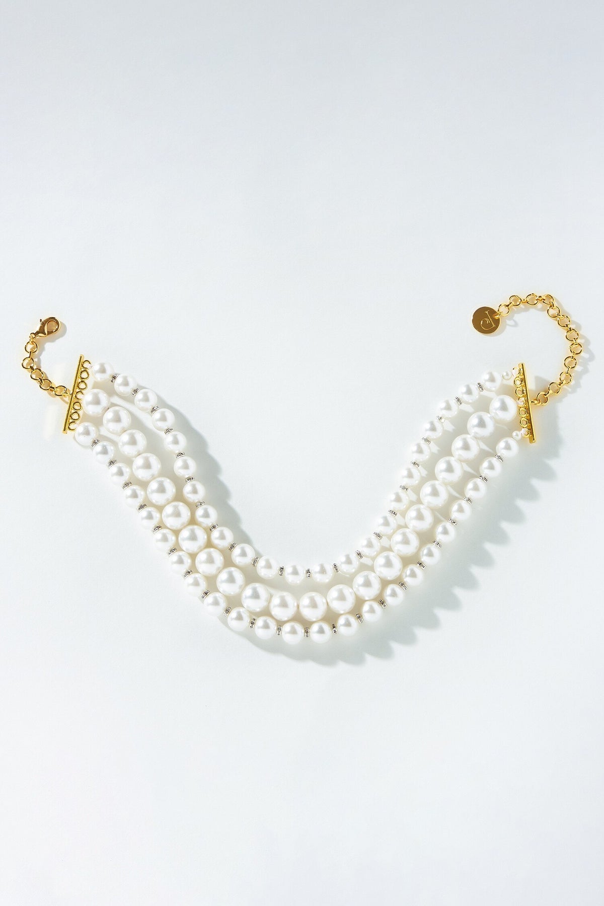 Pearly Isis Embellished Choker Necklace 