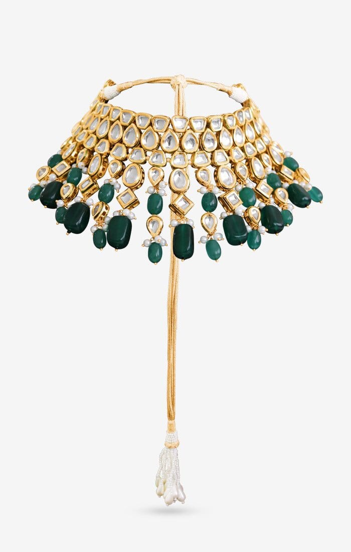 Farah Bead Drop Choker 