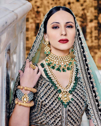 Farah Bead Drop Choker 