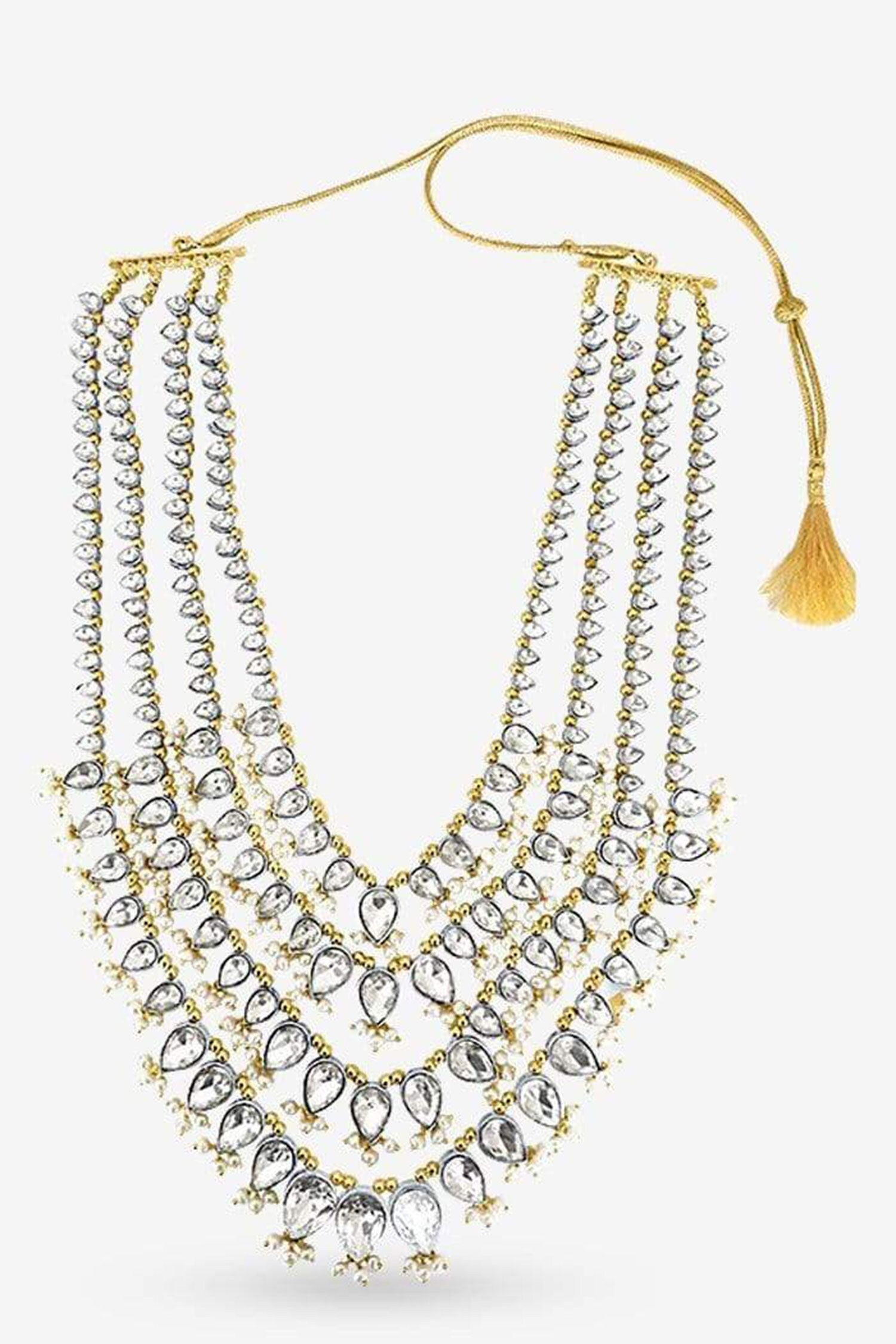 Sukhi Embellished Layered Necklace 