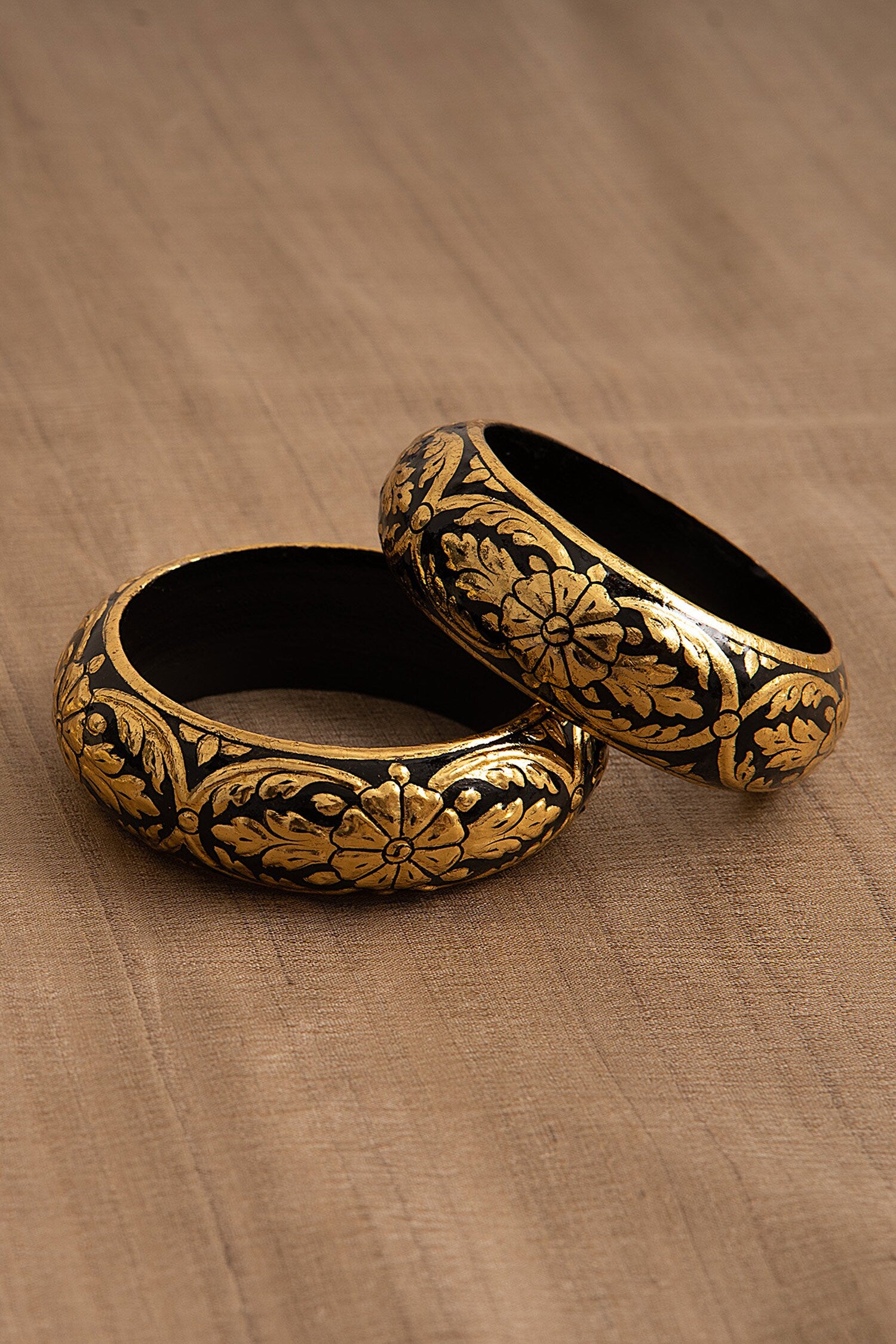 Koyla Floral Pattern Bangle - Single Pc 