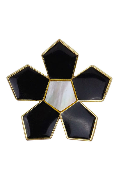 Willow Floral Pattern Studs 