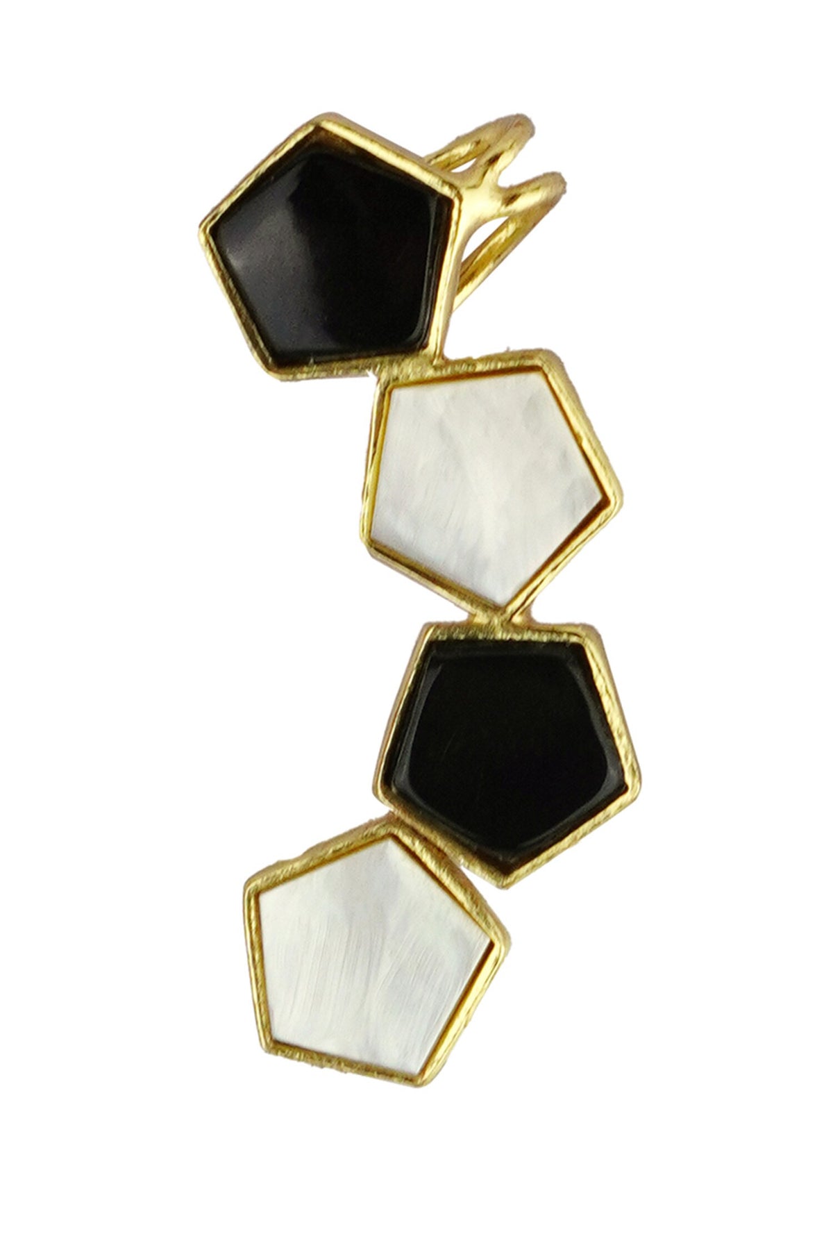 Arlo Geometric Pattern Earrings 