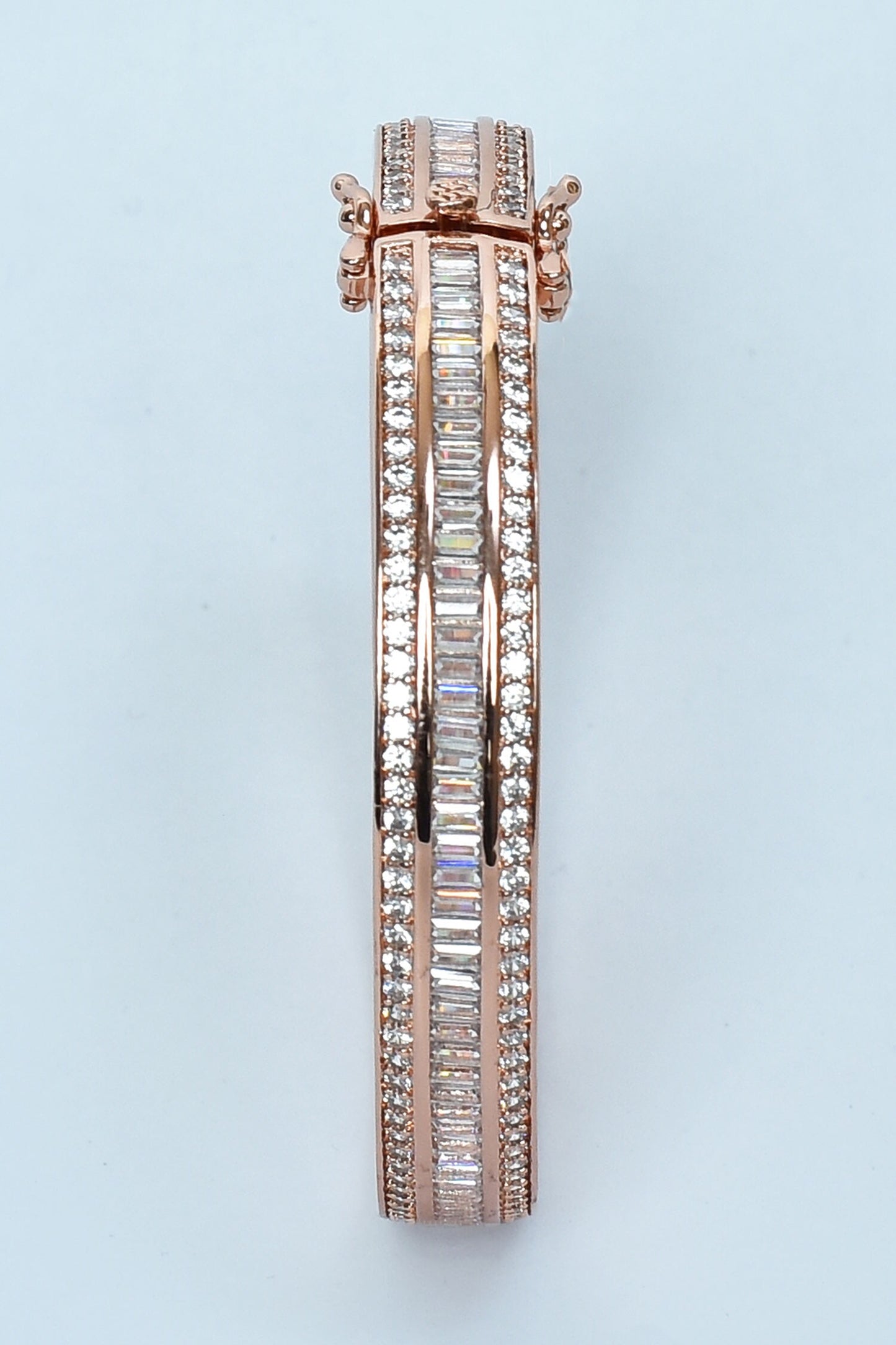 Embellished Zircon Diamonds Bangles - Set of 2 