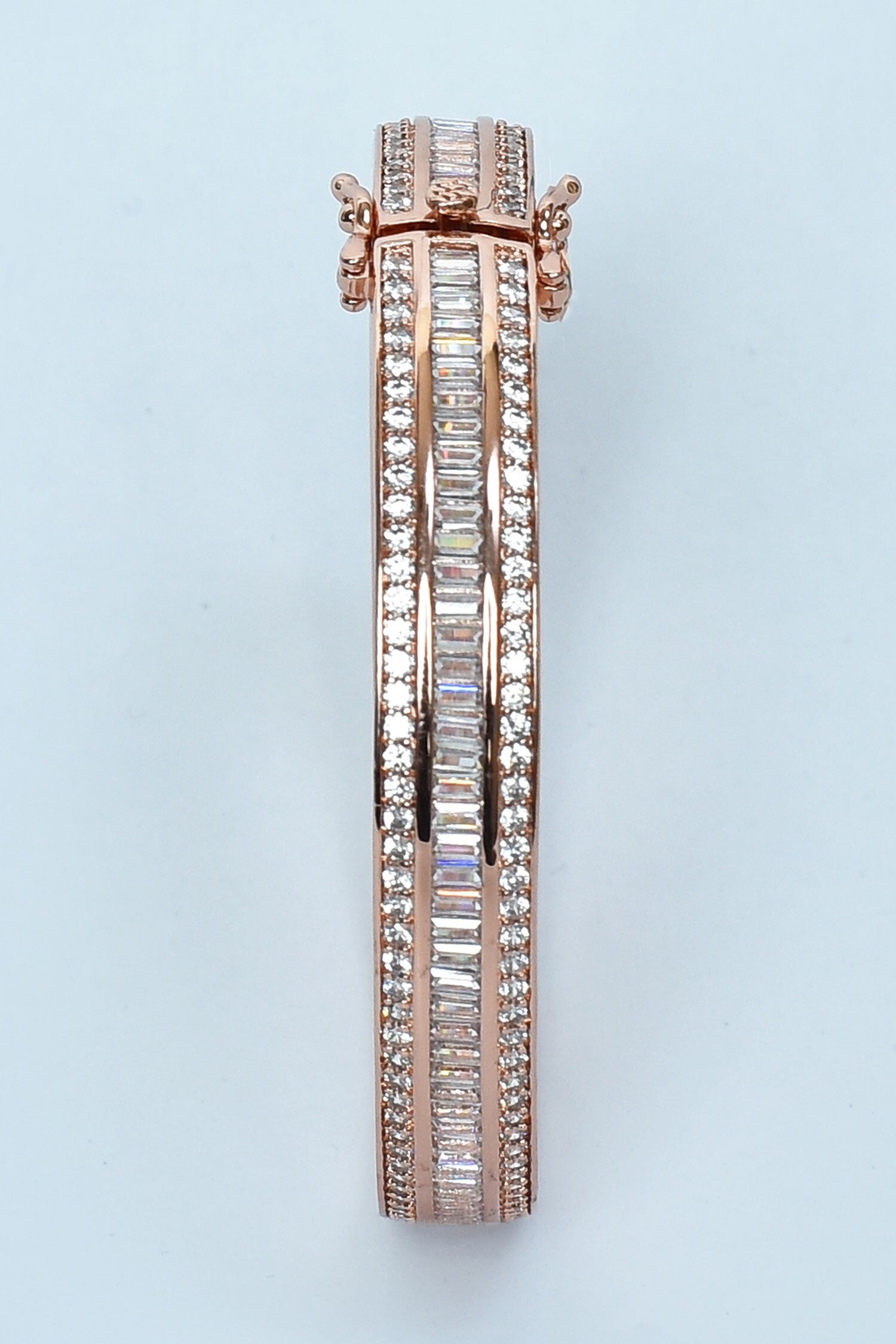 Embellished Zircon Diamonds Bangles - Set of 2 