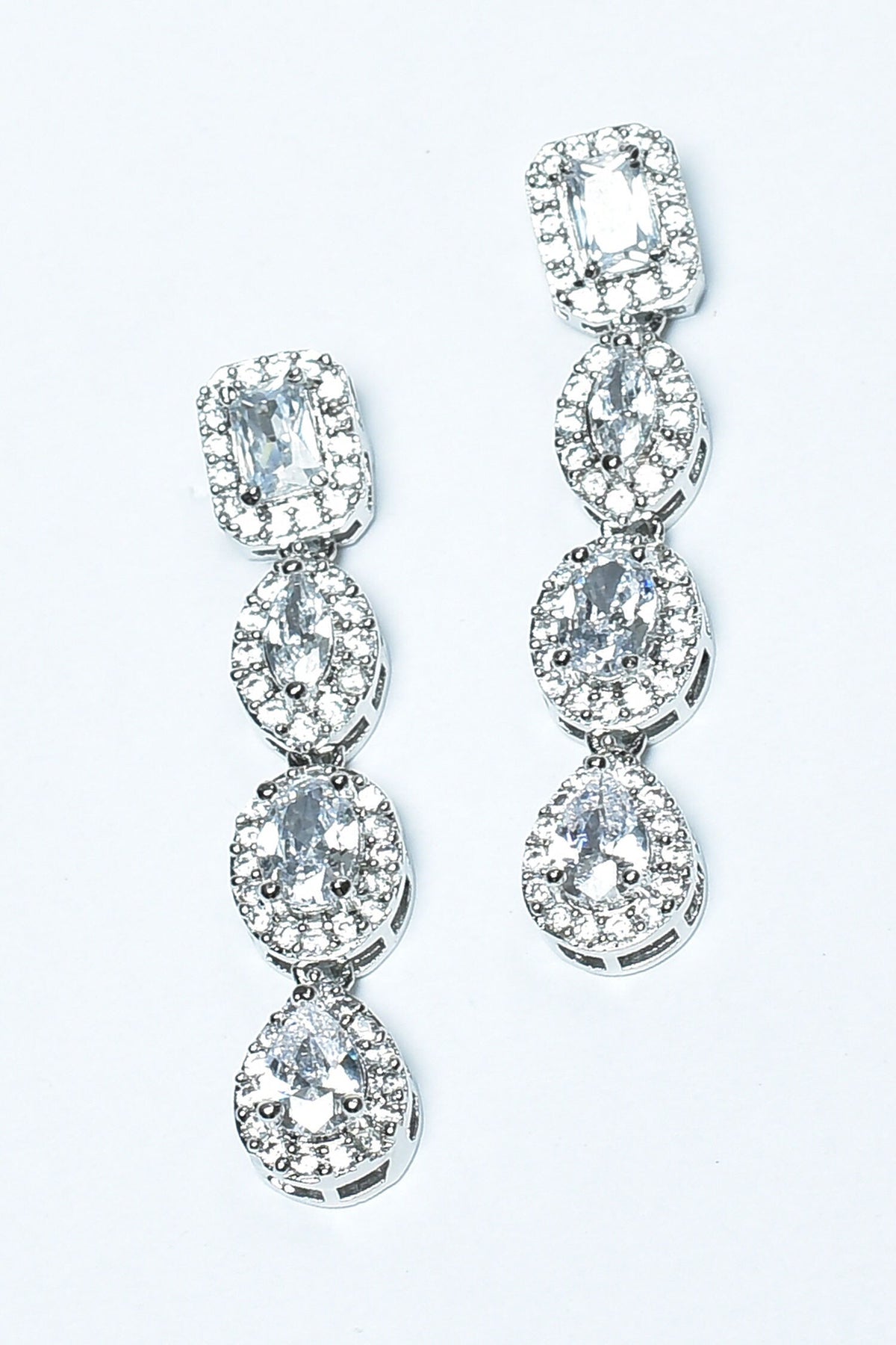 Zircon Diamonds Studded Choker Necklace Set 