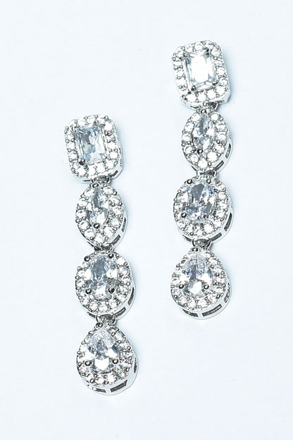 Zircon Diamonds Studded Choker Necklace Set 