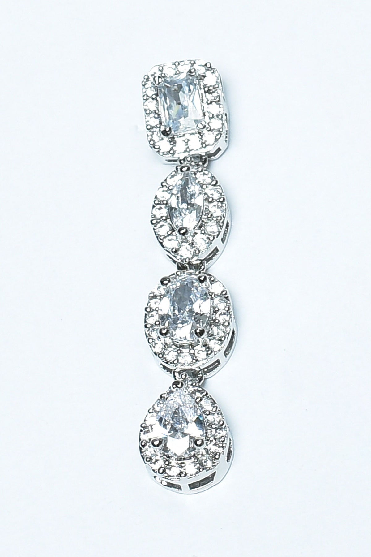 Zircon Diamonds Studded Choker Necklace Set 