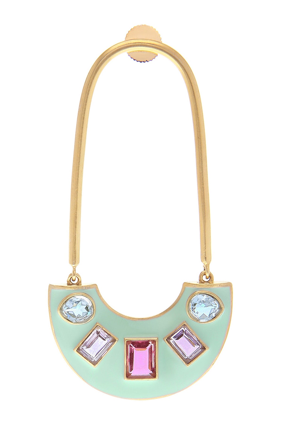 Francesca Embellished Hoops 