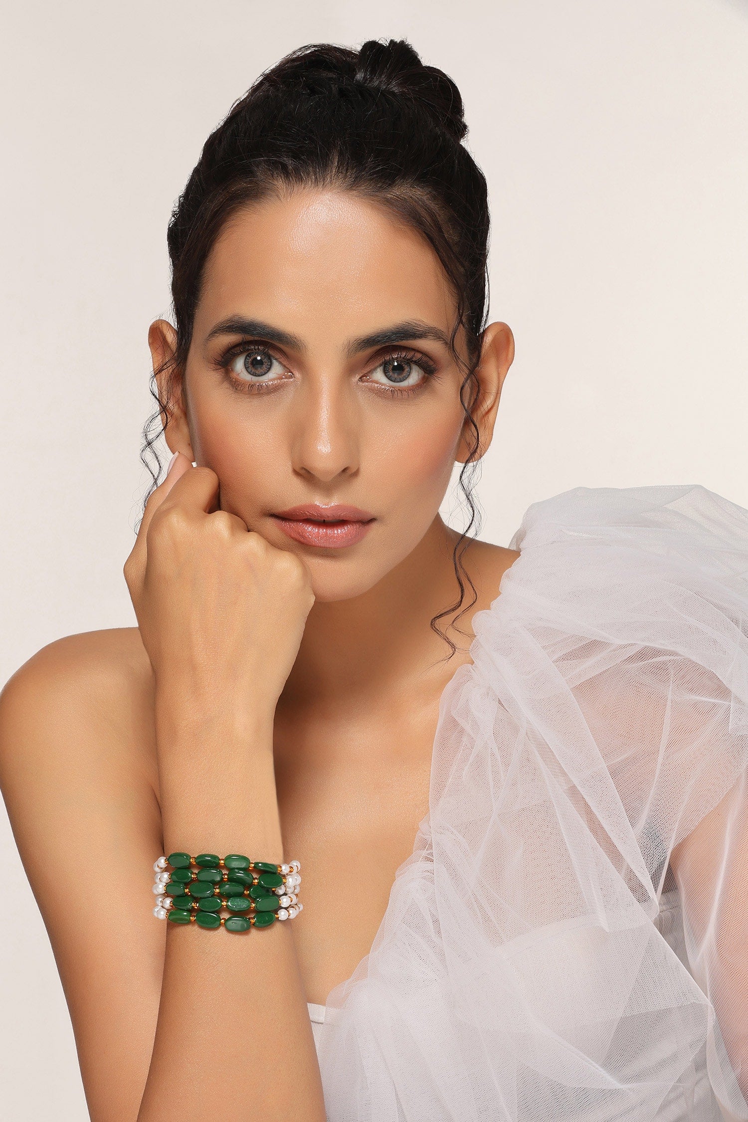 Embellished Layered Bracelet 