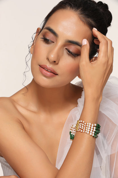 Embellished Layered Bracelet 