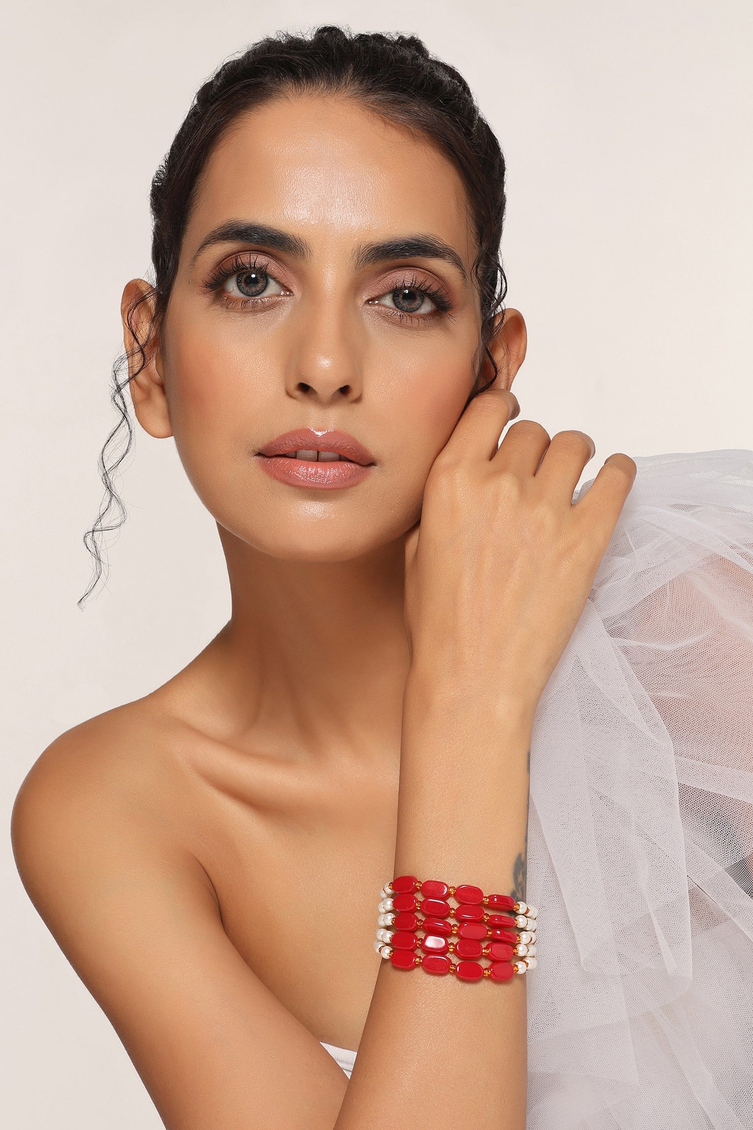 Layered Embellished Bracelet 