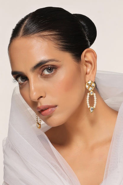 Kundan Embellished Earrings 